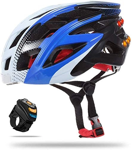 Mountain Bike Helmet : Helmet & Accessories Smart Bike Bluetooth Helmet with Rear Light, Fully Adjustable Sizing / Connects via Bluetooth for Music, Intercom, Taking Pictures, Comfortable, Lightweight, Breathable allround