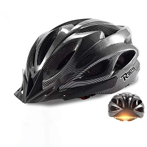 Mountain Bike Helmet : Helmet Bike Adult, Skateboard Helmet, Bicycle Helmet, 18Vents, Removable Lining, Adjustable For Adult Men And Women, For Skateboard MTB Mountain Road Bike(Fits Head Sizes 58-61CM)