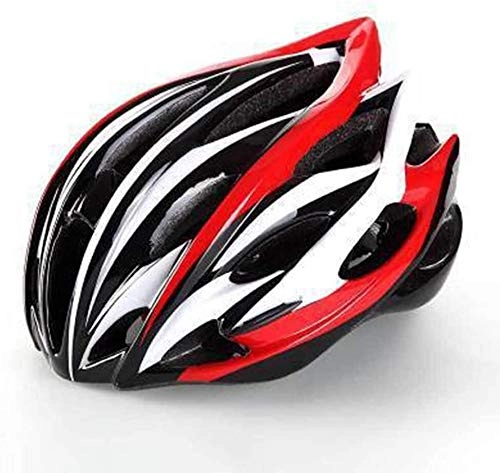 Mountain Bike Helmet : helmet Mountain bike helmet scooter men and women safety protection riding CE certification anti-shock 24 mouth ventilation insect net, motorcycle helmet (Color : E)
