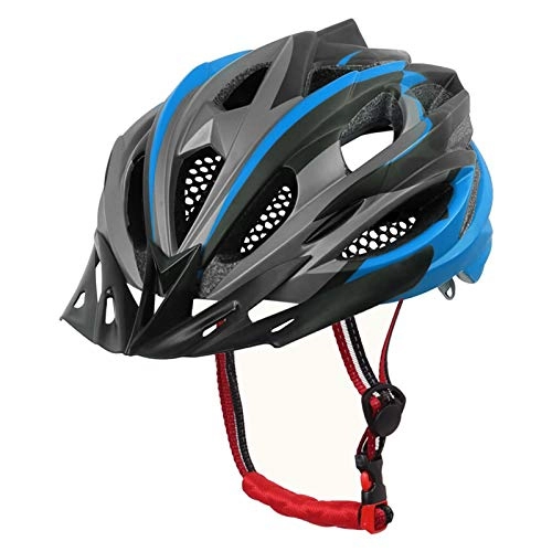 Mountain Bike Helmet : Helmet Yuan Ou Bicycle Cycling Helmet Ultralight EPS+PC Cover MTB Road Bike Helmet Integrally-mold Cycling Helmet Cycling Safely Cap blue