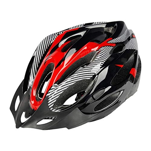 Mountain Bike Helmet : Helmet Yuan Ou Bicycle Cycling Helmet Ultralight EPS+PC Cover MTB Road Bike Helmet Integrally-mold Cycling Helmet Cycling Safely Cap Red