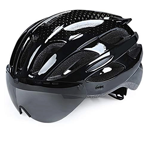 Mountain Bike Helmet : Helmet Yuan Ou Cycling Helmet Ultralight Mtb Bike Helmet Men Women Mountain Road Sport Specialiced Bicycle Helmets L Black 1 Grey Lens