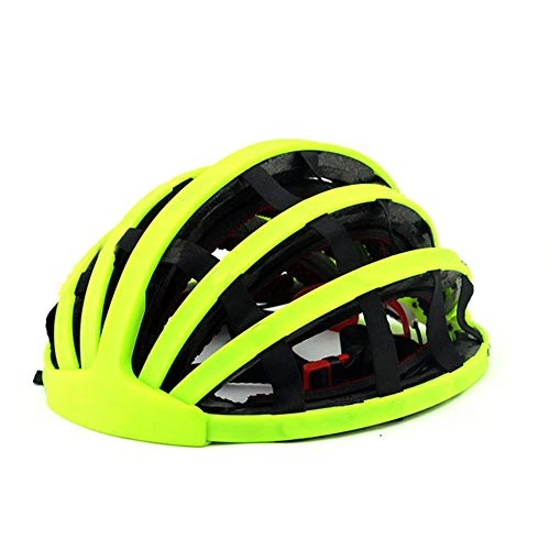 Mountain Bike Helmet : Helmet Yuan Ou Foldable Cycling Helmet Portable Road Bike Bicycle Mtb Helmets Outdoor Sport Mountain Hiking Camping Safety Hat M Green