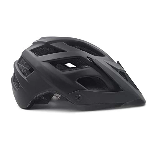 Mountain Bike Helmet : Helmet Yuan Ou MTB bike helmet In-Mold Bicycle Helmet men M L mountain bike helmets off-road cycling helmet L black