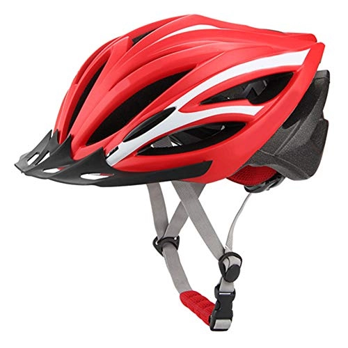 Mountain Bike Helmet : Helmet Yuan OuBicycle Cycling Ultralight Cover Mtb Road Bike Safely Cap 56~62cm Red
