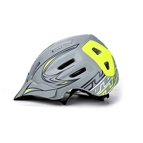 Mountain Bike Helmet : Helmets Bicycle Riding Helmet Ultra Light One-piece Helmet High Breathable Adult Mountain Road Bike Helmet (Color : Gray) Xping (Color : Gray)