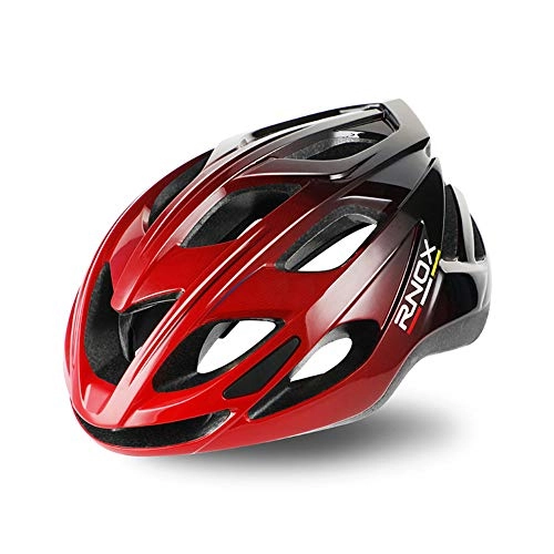 Mountain Bike Helmet : HNQH Rnox Ultralight Helmet, adult Unisex Bike Helmet Rainproof MTB Helmet City Road Bicycle Safety Helmet for Men Women Road Cycling & Mountain Biking