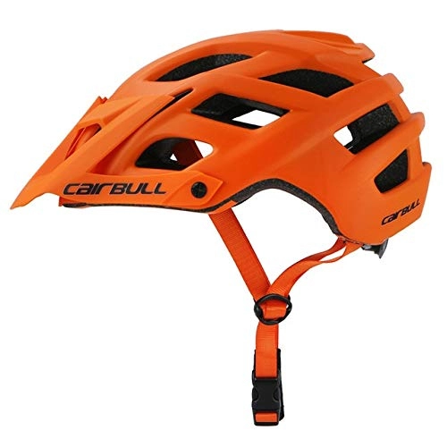 Mountain Bike Helmet : IAMZHL Helmet Mountain Bike Men Bicycle Helmet mtb Ultralight Road Helmet Integ-Molded Cycle cross BMX Cycling Helmet-Orange
