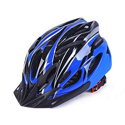 Mountain Bike Helmet : IFLYING Bike Helmet, Eco-Friendly Super Light Integrally Adjustable Lightweight Mountain Road Bike Helmets for Men and Women (Blue)