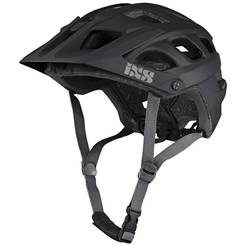 Mountain Bike Helmet : IXS RS Evo MTB Trail / All Mountain Helmet Unisex Adult, Black, SM (54-58 cm)