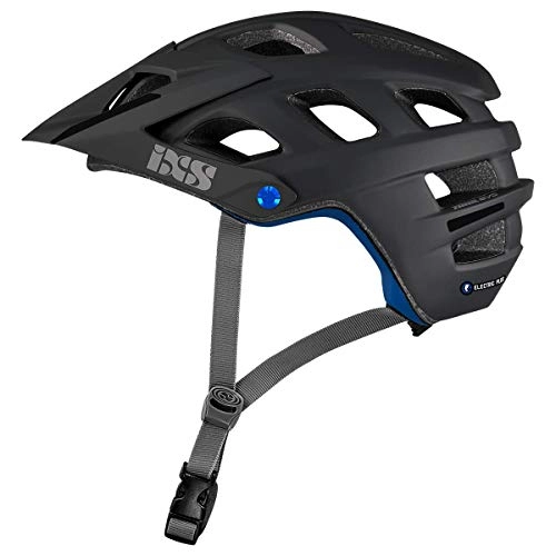 Mountain Bike Helmet : IXS Trail Evo Electric Plus Unisex Adult E-Bike Edtion Helmet for Mountain Bike / Cycle / VAE, Black, ML (58-62 cm)