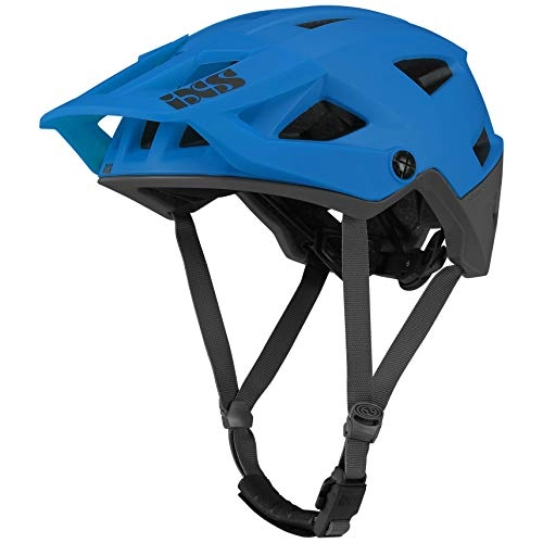 Mountain Bike Helmet : IXS Trigger AM Unisex Adult Mountain Bike Helmet, Blue (Fluorescent Blue), ML (58-62 cm)