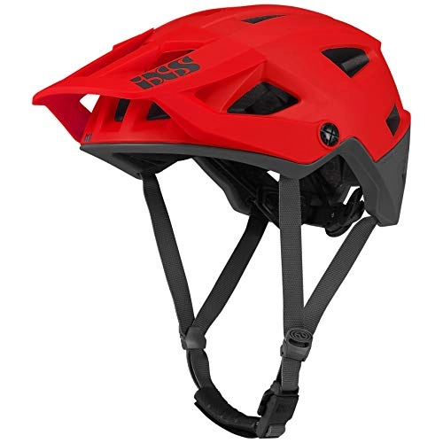 Mountain Bike Helmet : IXS Trigger AM Unisex Adult Mountain Bike Helmet, Fluorescent Red, ML (58-62 cm)