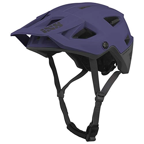Mountain Bike Helmet : IXS Trigger AM Unisex Adult MTB / E-Bike / Cycle Helmet, Grape, Purple, Small