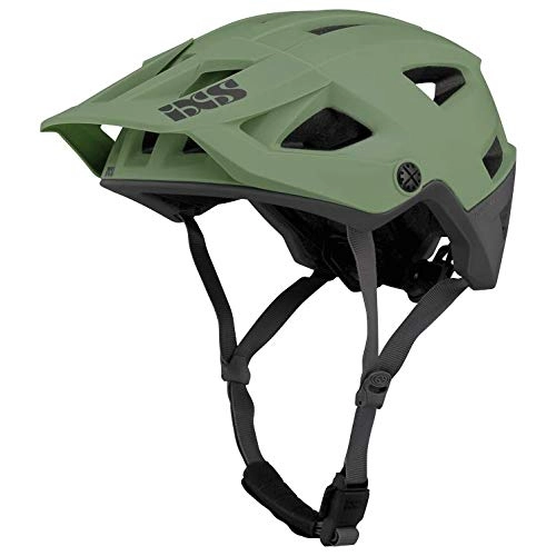 Mountain Bike Helmet : IXS Trigger AM Unisex Adult MTB Helmet, Green (Reseda), SM (54-58cm)