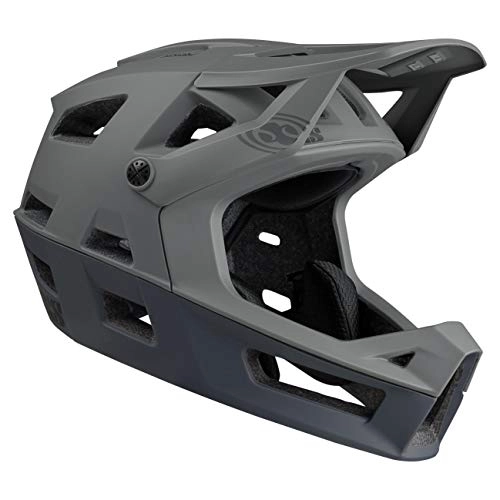 Mountain Bike Helmet : IXS Trigger FF Unisex Adult Mountain Bike Full Face Helmet, Graphite, SM (54-58 cm)