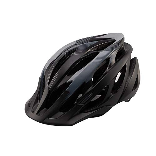 Mountain Bike Helmet : JFYCUICAN Helmet Cycling Adult Safety Helmet Mountain Bike Helmet Protection Outdoor Sport Equipment PC Shell Helmet (Color : Black, Size : Free)