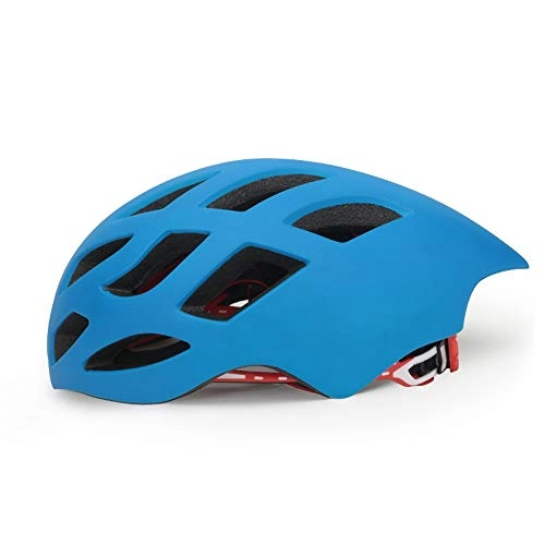 Mountain Bike Helmet : JFYCUICAN Helmet Cycling helmet for Women Men Ultralight Road Mountain Bike Helmet Outdoor Sports Protective Helmet Safety hat (Color : Dark blue, Size : Free)