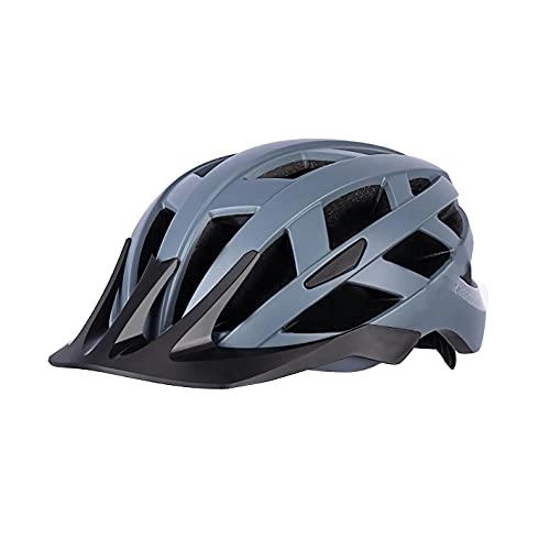 Mountain Bike Helmet : Jiyagshu Cycling Helmet for Men Women, Comfortable Breathable Mountain Road Helmet, with Detachable Visor for Skateboard Mtb, Adjustable Mountain Road Bike ​helmet 24 Vents Cycle Helmet