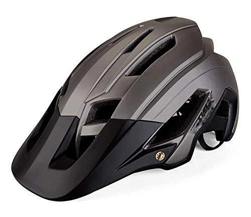 Mountain Bike Helmet : JUNYFFF Helmet, Cycle Helmets, Mountain Bicycle Helmet, Adjustable Comfortable Safety Helmet for Outdoor Sport Riding Bike, (56-62Cm)