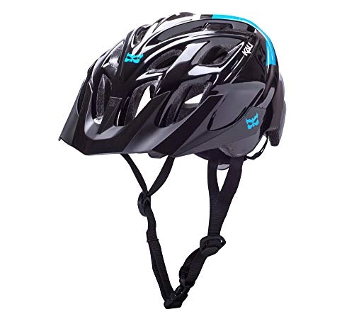 Mountain Bike Helmet : Kali Protectives 0221217117 MTB Unisex Adult Helmet, Black / Blue, Size: L