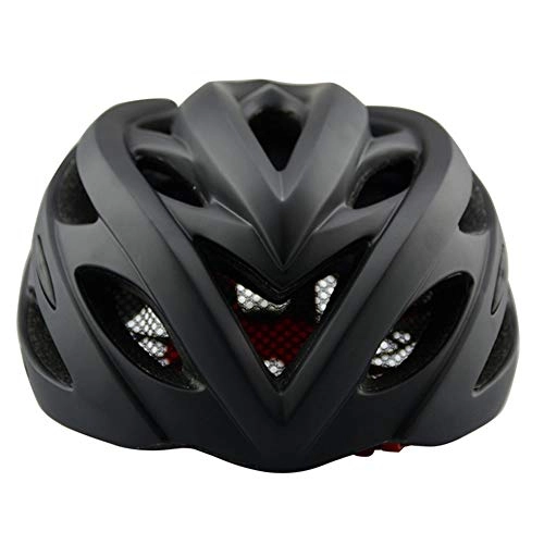 Mountain Bike Helmet : Kaper Go Bicycle Helmet Integrated Mountain Bike Cycling Helmet Racing Helmet Men And Women Riding Helmet (Color : Black)