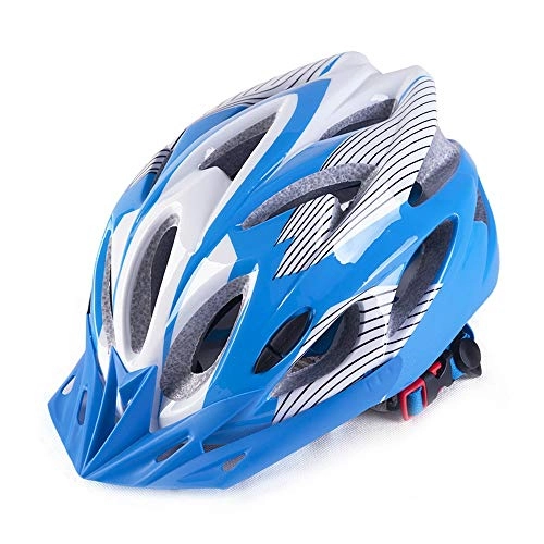 Mountain Bike Helmet : Kaper Go Classic Blue And White Models Adult Bicycle Helmets Riding Electric Cars Motorcycle Helmets Bicycle Mountain Bike Helmets Outdoor Riding Equipment