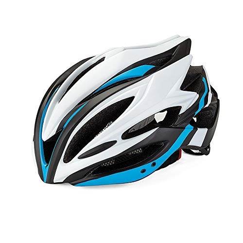 Mountain Bike Helmet : Kaper Go Cycling Helmet Bicycle Helmet Integrated Molding Mountain Bike Sports Helmet Comfortable And Breathable (Color : Blue)