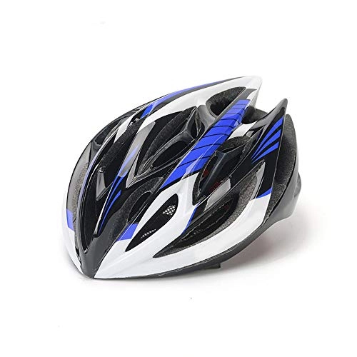 Mountain Bike Helmet : Kaper Go Keel Mountain Bike Helmet Integrated Molding Helmet Riding Helmet Skating Helmet Men And Women (Color : Blue)