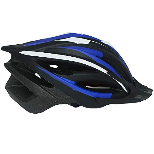 Mountain Bike Helmet : Kaper Go Outdoor Sports Cycling Helmet Integrated Mountain Bike Helmet Male And Female Breathable Helmet (Color : Blue)