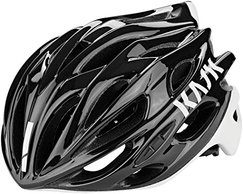Mountain Bike Helmet : Kask Mojito X Unisex Road Helmet, unisex, CHE00053.240L, Black / White, L