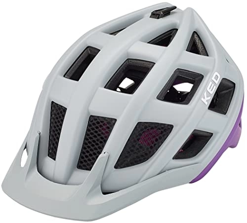 Mountain Bike Helmet : KED Crom XL Grey Lilac Matt 60-64 cm