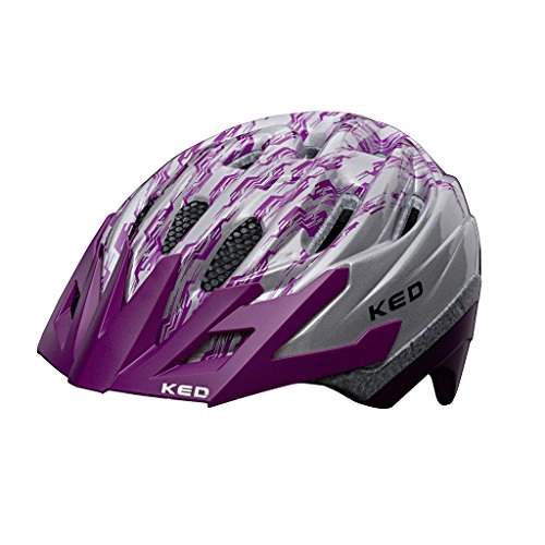 Mountain Bike Helmet : KED Dera K-Star Helmet grey / purple Head circumference 49-55 cm 2017 Mountain Bike Cycle Helmet