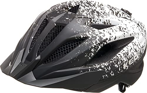 Mountain Bike Helmet : KED Street Jr. Pro S Black White Matt 49-55 cm