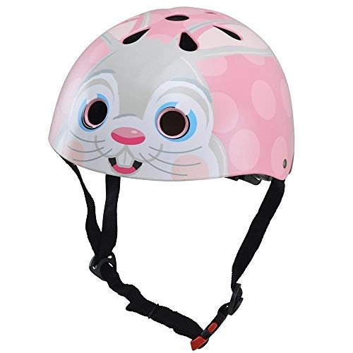 Mountain Bike Helmet : Kiddimoto Kids Bike Helmet for Girls Boys Baby Toddler and Child Age 2 to 10 Years for Safety on Scooter Bicycle Skateboard MTB Bikes Adjustable to Fit Childs Small Head