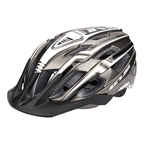 Mountain Bike Helmet : kowaku Bike Helmet Cycling Cap Detachable Padded Safety Mountain Integrally - Gray