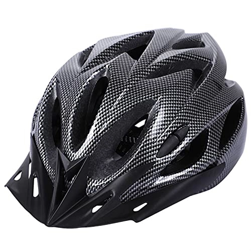 Mountain Bike Helmet : KSHYE Carbon Bicycle Helmet Bike MTB Cycling Adult Adjustable Unisex Safety Helmet