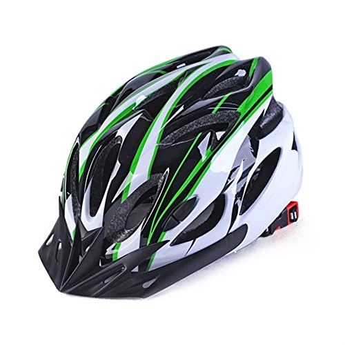 Mountain Bike Helmet : KSHYE Integrally-molded Cycling Helmet Kids Adult MTB Mountain Road Bicycle Helmet Adjustable Bicycle Helmet for Road / Mountain / BMX (Color : I)