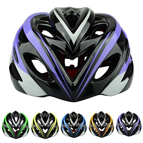 Mountain Bike Helmet : KuaiKeSport Adult Mountain Bike Helmet, Super Light Bike Helmet -CE Certified, Adjustable Bicycle Helmet Safety Protection Bicycle Helmets for Men Women Cycling Helmet Riding, Removable Lining, Purple