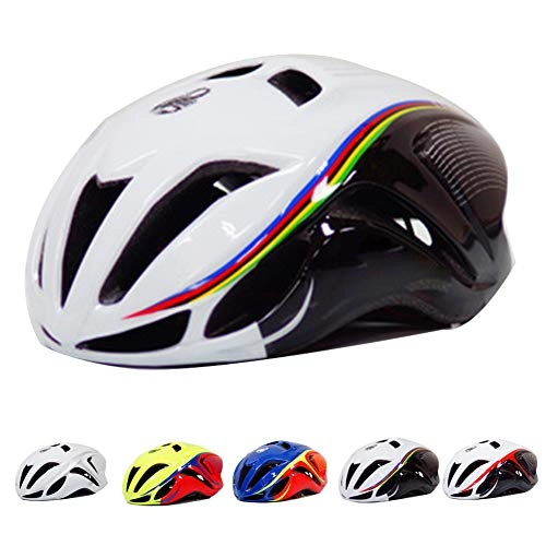 Mountain Bike Helmet : KuaiKeSport Bike Helmet Adult, Bicycle Helmet-CE Certified, Cycling Helmet Safety Shock Absorption Bicycle Helmets Adjustable Size for Adult Men and Women Mountain Bike Helmet Riding Equipment, white 2