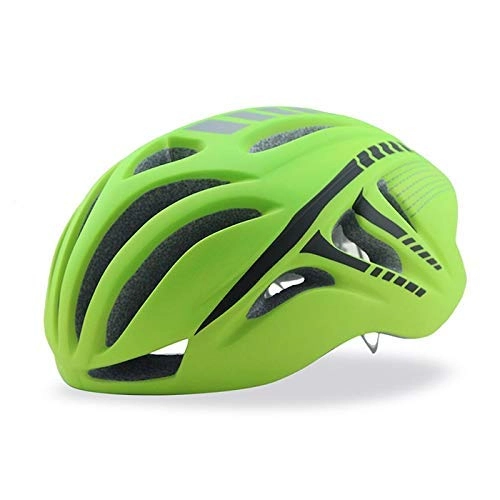 Mountain Bike Helmet : Kyman Bike helmet Adults Integrally-molded 18 Holes MTB Mountain Bike Bicycle Helmet Cycling Safety Equipment capacete de bicicleta Impact resistance (Color : Orange) (Color : Green)