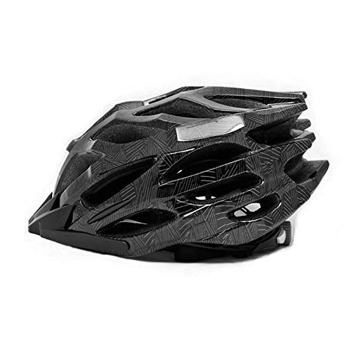 Mountain Bike Helmet : Kyman Bike helmet，MTB Cycling Helmet Bicycle Equipment Sports Safety Helmet For Men And Women Mountain Bike Cycling Accessories Impact resistance (Color : Lightning thunder, Size : M)