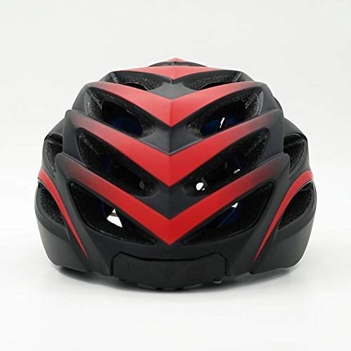Mountain Bike Helmet : Kyman Bike helmet，Multifunction cycling smart helmet mountain bike bluetooth helmet intelligent molded bluetooth bicycle helmet music SOS Impact resistance (Color : Red) (Color : Red)