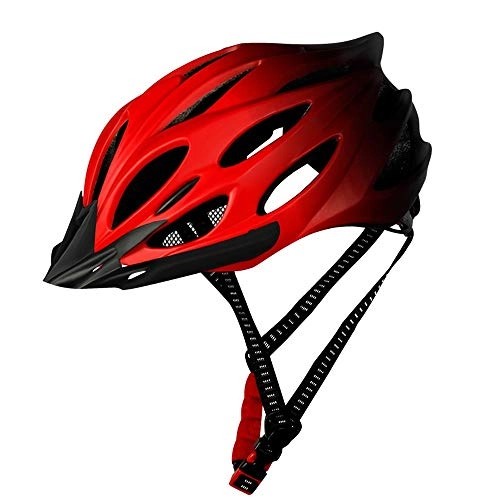 Mountain Bike Helmet : L.W.SURL Motorcycle Helmet Bicycle Helmet Bike Grownup Secure EPS Road Mountain Cycling Men Womens Outdoor Breathable Helmet Protector (Color : Blue, Size : Free)