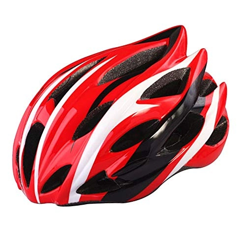 Mountain Bike Helmet : L.W.SURL Motorcycle Helmet Light weight Bike Helmet for Men Women Adjustable Helmet Outdoor Sports Mountain Road Bike Cycling Helmets (Color : 01Blue, Size : Free)