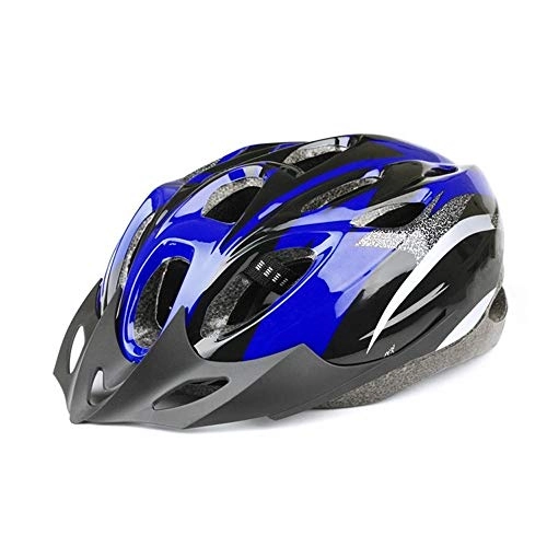 Mountain Bike Helmet : L.W.SURL Motorcycle Helmet Mountain Bicycle Helmet 18 Air Vents Cycle Helmet Safety Helmet for Outside Sport Riding Bike Prosperous (Color : Red, Size : Free)