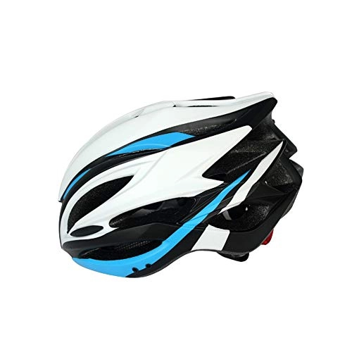 Mountain Bike Helmet : L.W.SURL Motorcycle Helmet Riding Bike Helmet for Men and Women Helmet Outdoor Sports Mountain Road Bike Cycling Helmets Adjustable 56-62cm (Color : White, Size : Free)