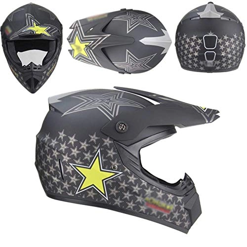 Mountain Bike Helmet : LAMZH Full Face Helmet Adult Ultralight Breathable Mountain Bike All Around Helmet Head Circumference 52-60cm, Black, Protection (Color : Matte black, Size : L)