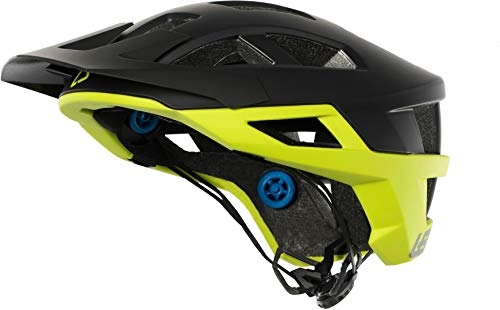 Mountain Bike Helmet : Leatt 1018450112 Unisex Adult Mountain Bike Helmet, Black / Lime, Size: L