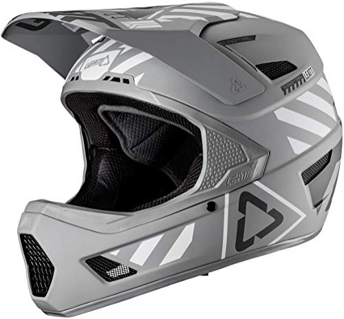 Mountain Bike Helmet : Leatt 1019303641 Unisex Adult Mountain Bike Helmet, Steel Grey, Size: M